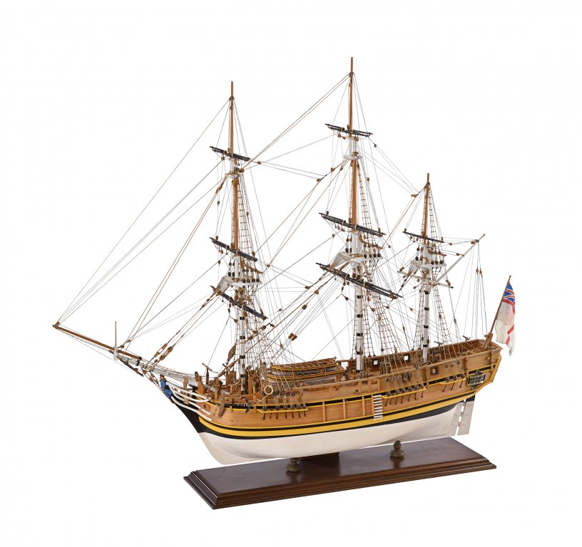 Збірна дерев'яна модель парусного корабля HMS BOUNTY (Баунті) Amati