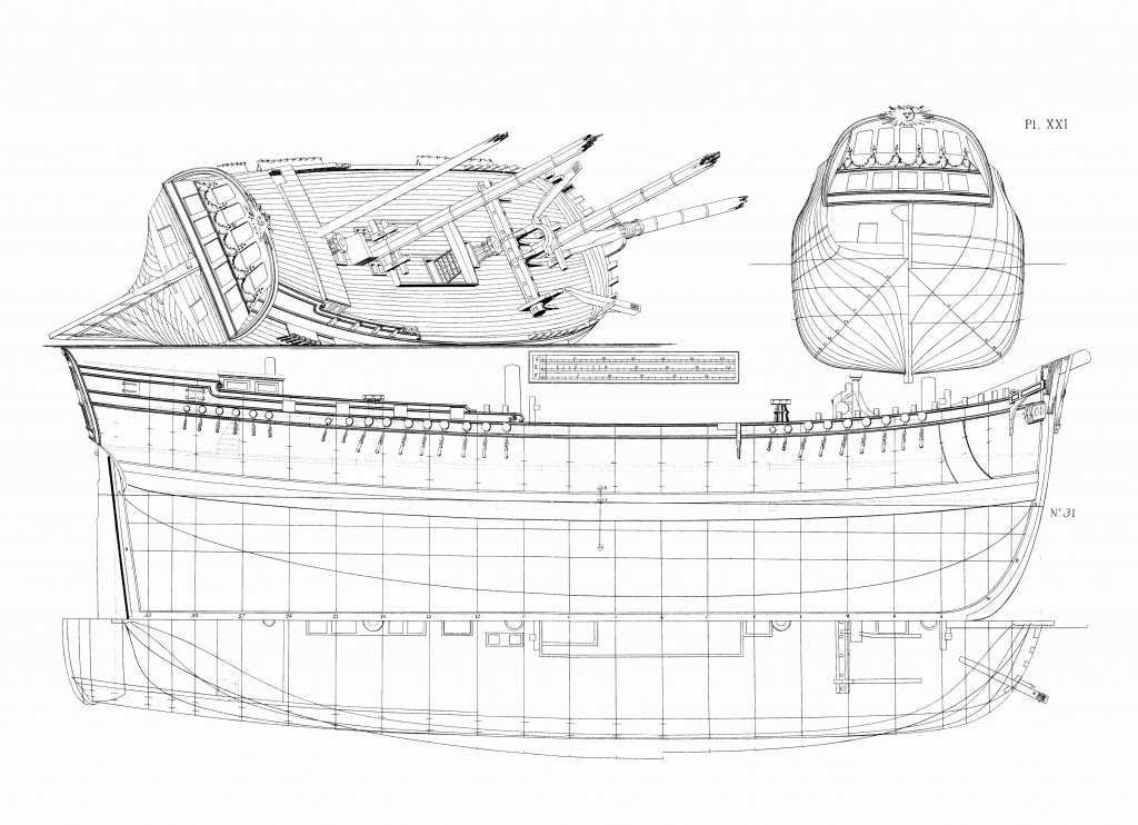 Альбом чертежей Architectura Navalis Mercatoria Fredrik Henrik Chapman