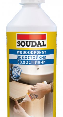 Клей для дерева Soudal D3 0,25 л. Клей для дерева Soudal D3 0,25 л.