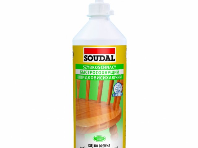 Клей для дерева Soudal Fast 0,25 л. Клей для дерева Soudal Fast 0,25 л.