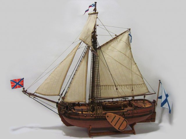 Бот Святой Гавриил 1728 г., 1:72 Бот Святой Гавриил 1728 г., 1:72