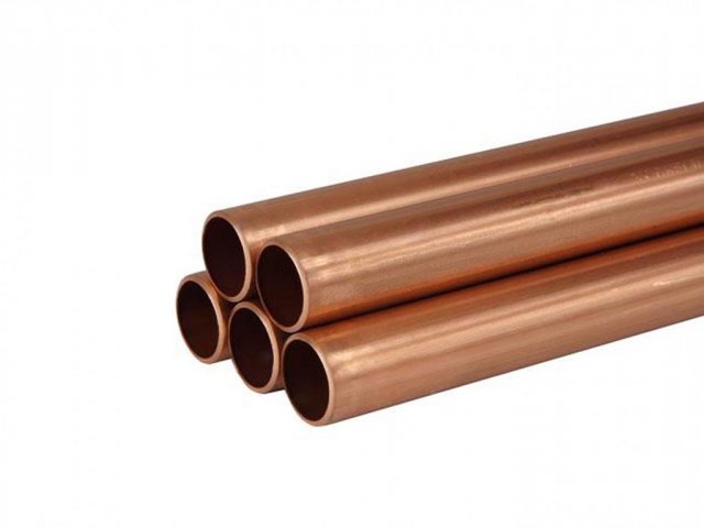 Медная бесшовная трубка 9 х 1,5 мм