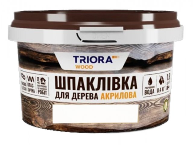 Шпаклівка по дереву — біла Шпаклівка по дереву — біла