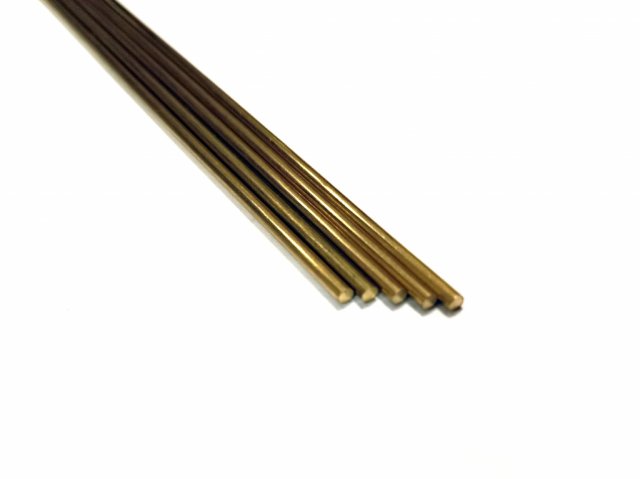 Пруток латунный, 1,6х250 мм, ЛС59 Пруток латунный, 1,6х250 мм, ЛС59