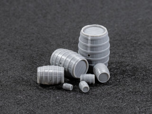 Бочка 9 мм, 5 шт, пластик Бочка 9 мм, 5 шт, пластик