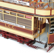 Модель трамвая LONDON L.C.C.106 Масштаб 1:24 Модель трамвая LONDON L.C.C.106 Масштаб 1:24