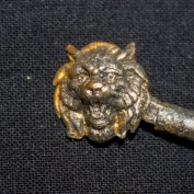 Голова льва 11 мм 1 шт., латунь