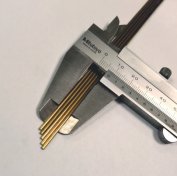 Пруток латунный, 1,6х250 мм, ЛС59 Пруток латунный, 1,6х250 мм, ЛС59