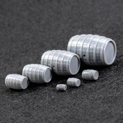 Бочка 9 мм, 5 шт, пластик Бочка 9 мм, 5 шт, пластик