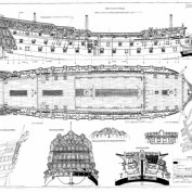 HMS Royal William 1719 100-пушечный линейный корабль HMS Royal William 1719 100-пушечный линейный корабль
